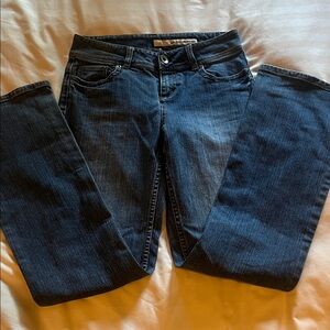 DKNY Dark Blue Straight Leg Jeans